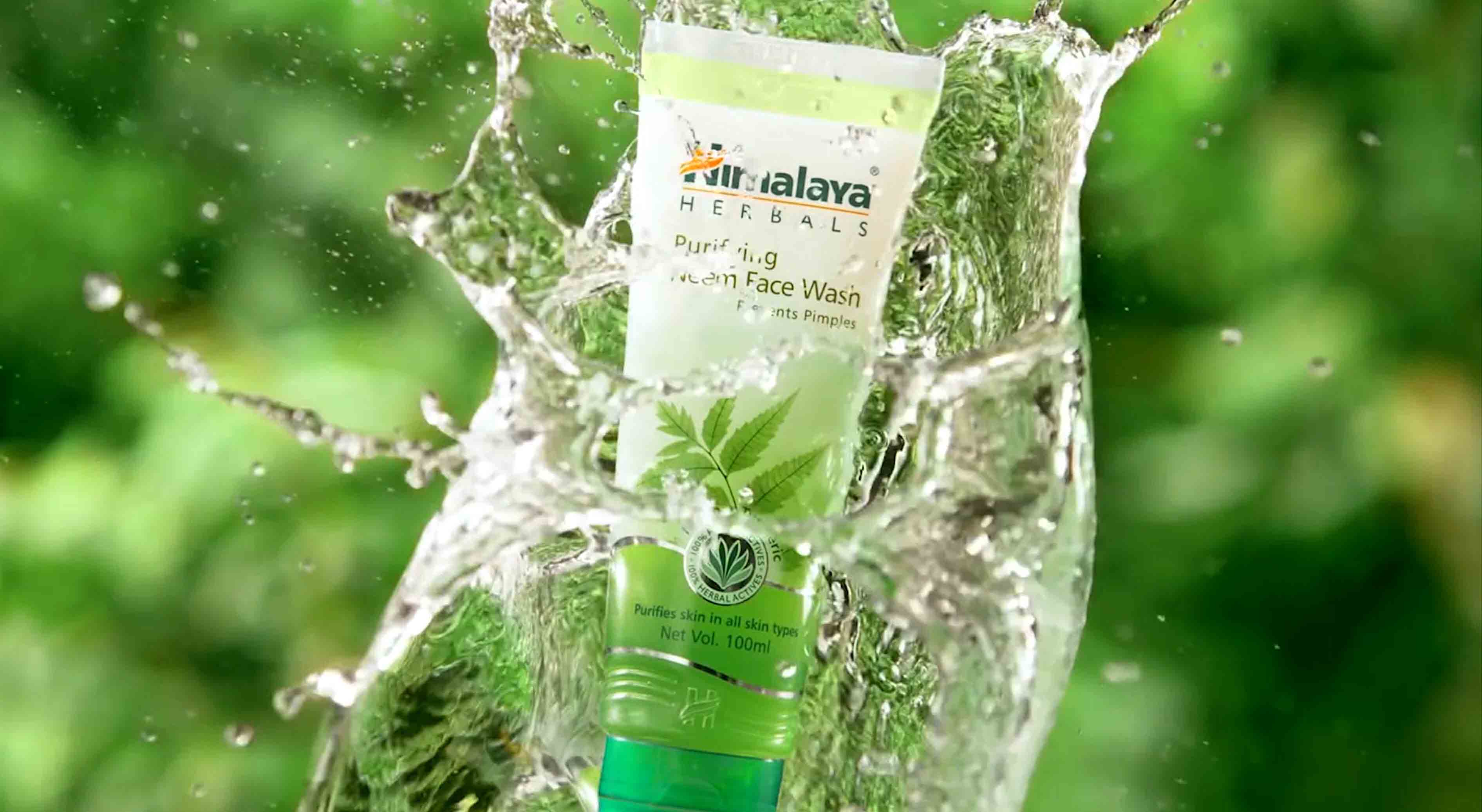 Himalaya consumer product featured in a PurplePerfect brand marketing video